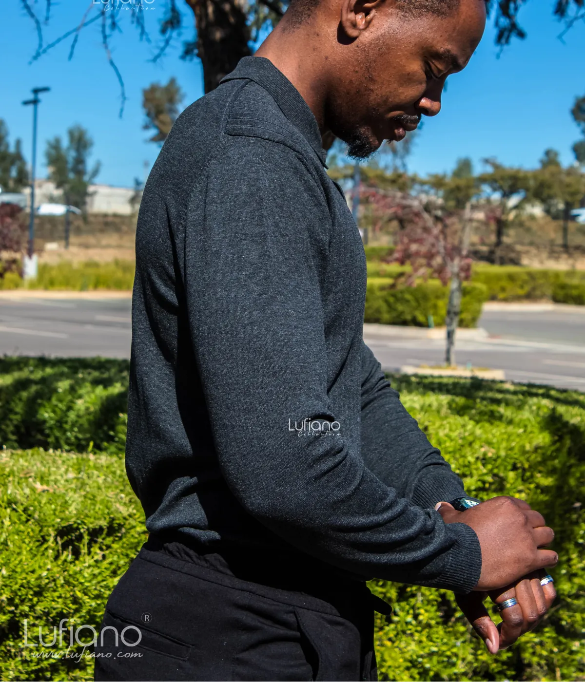 11505 Long Sleeve Jersey : Anthracite