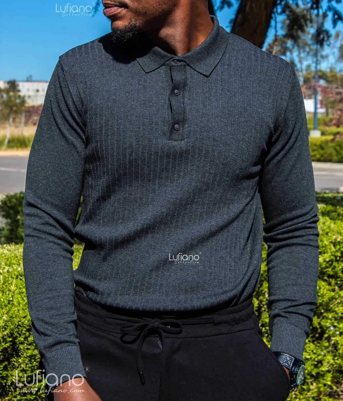 11505 Long Sleeve Jersey : Anthracite