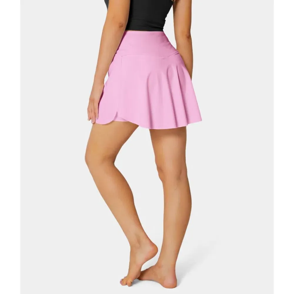 2 In 1 Side Pocket Tennis Skirt