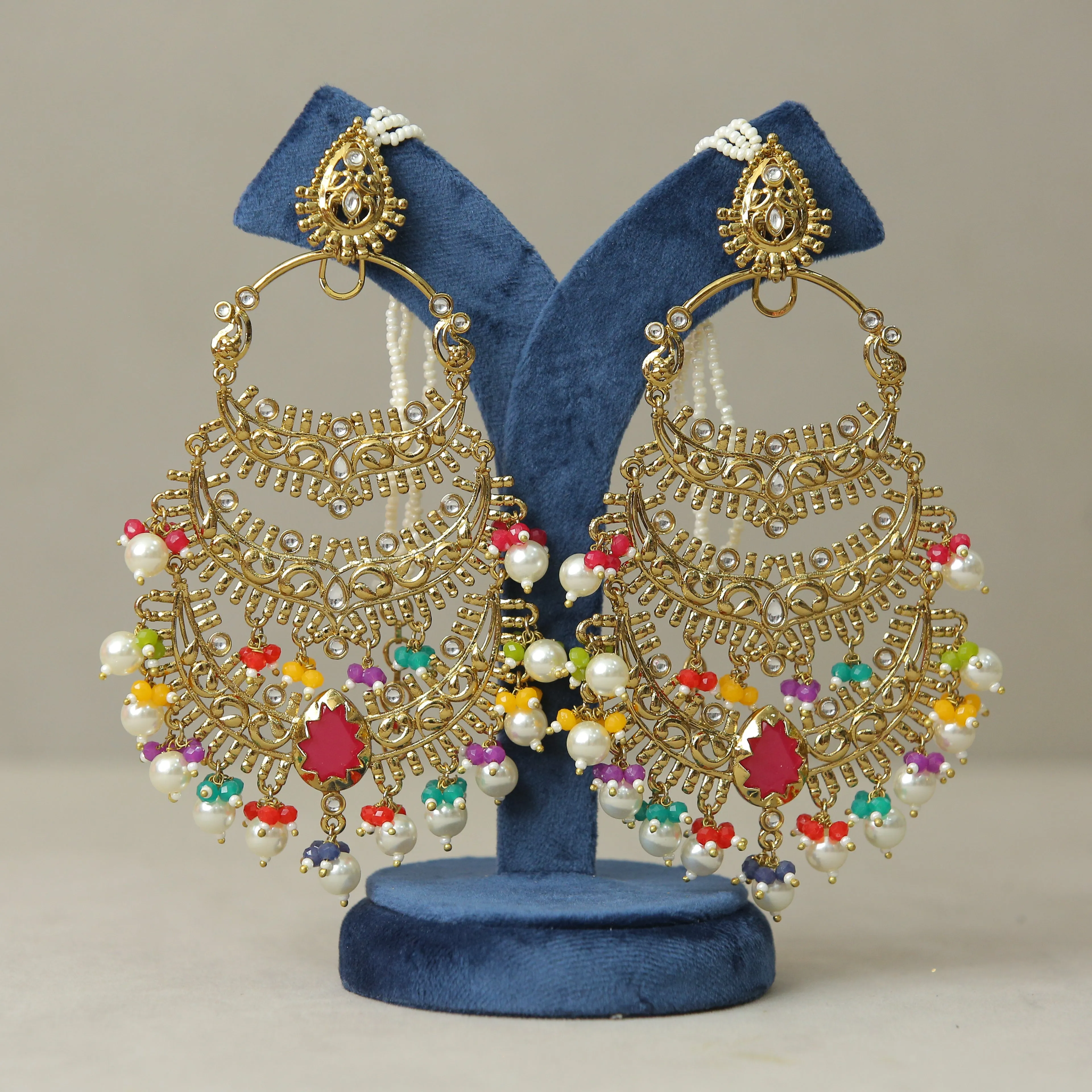 Ananya Kundan Earrings