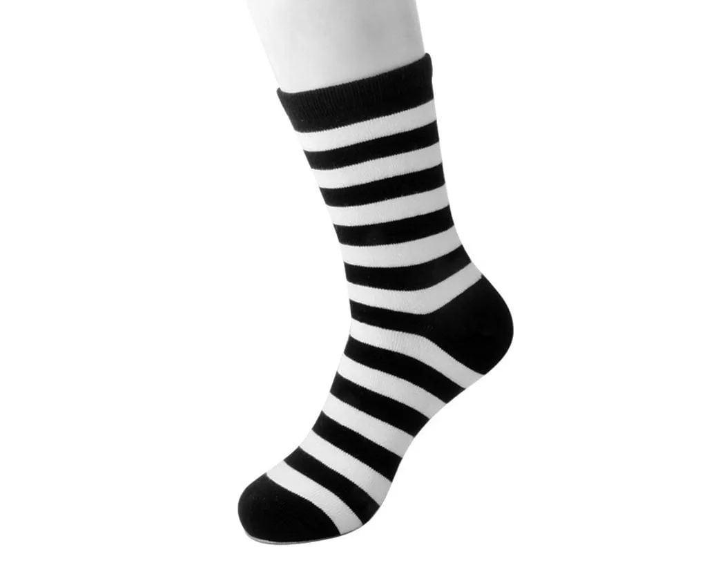 Black & White Stripe T.U.K. Women’s Sock