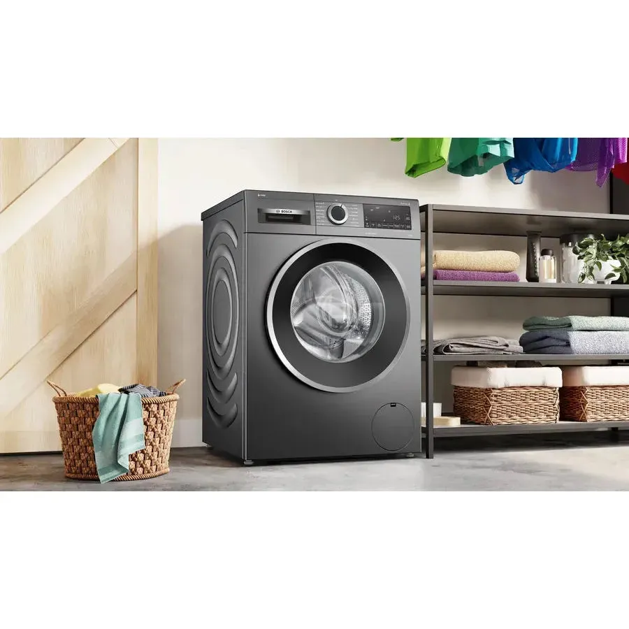 Bosch Series 6 9KG 1400RPM Freestanding Washing Machine - Cast Iron Grey | WGG244FRGB