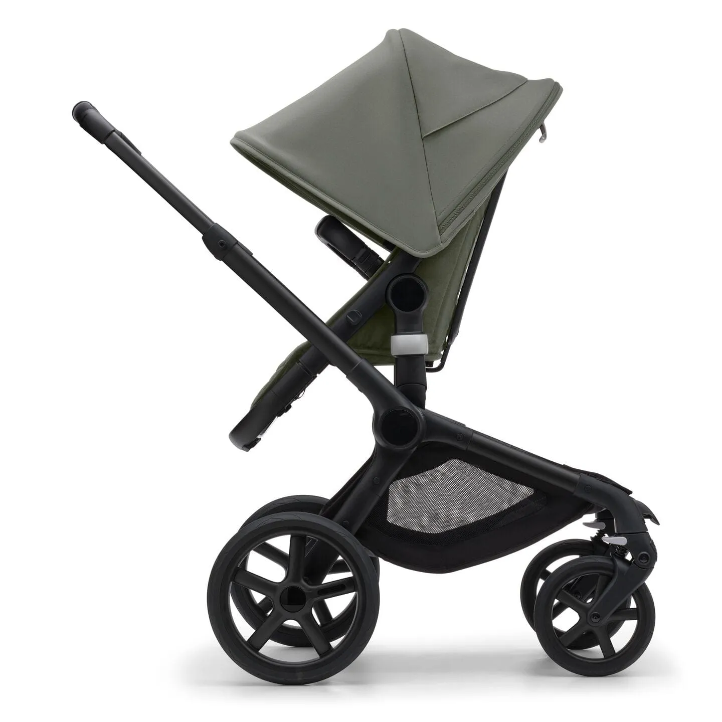 Bugaboo Fox 5, Cloud T Ultimate Travel System - Black/Forest Green/Forest Green