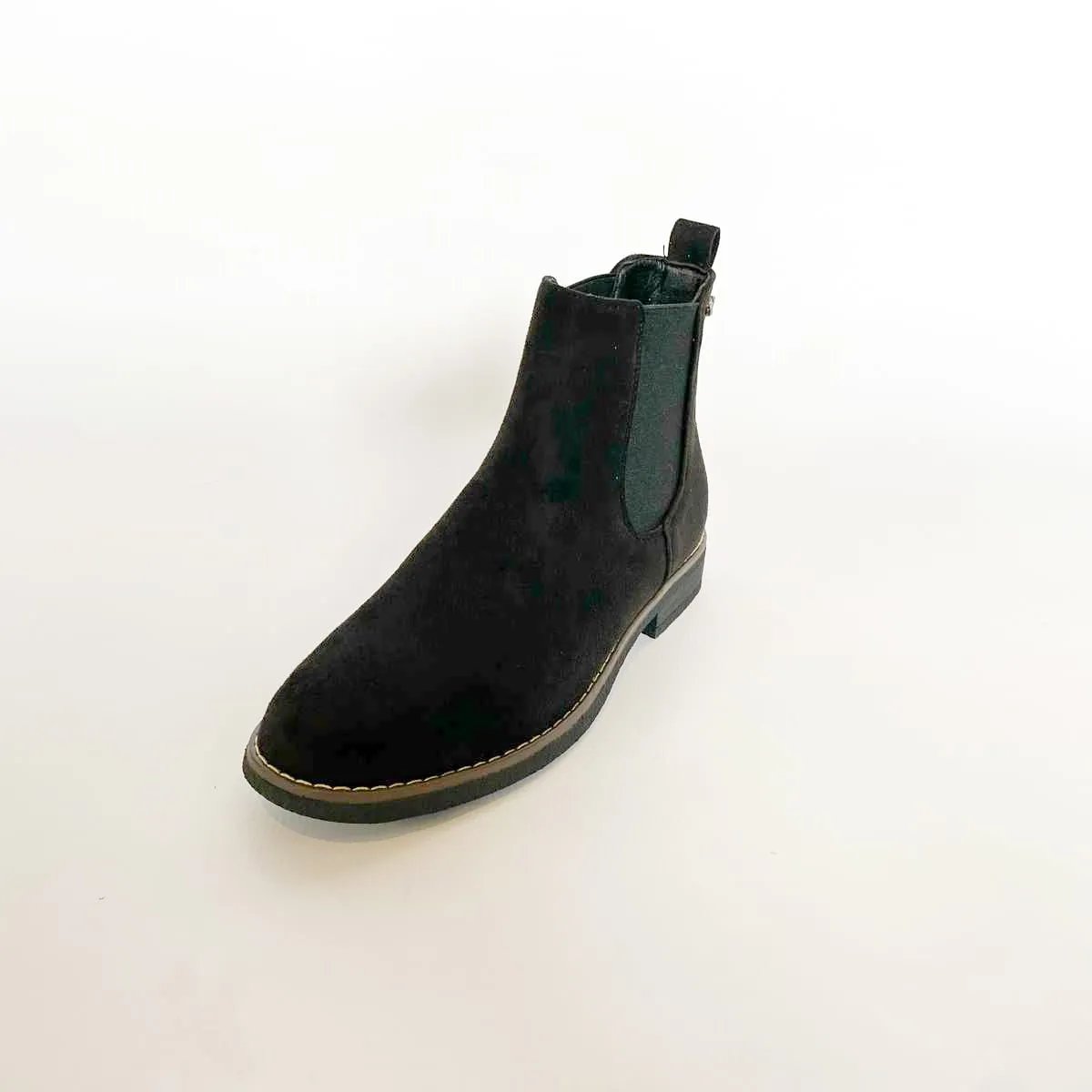 Butterfly Celeste 1 black short suede boot