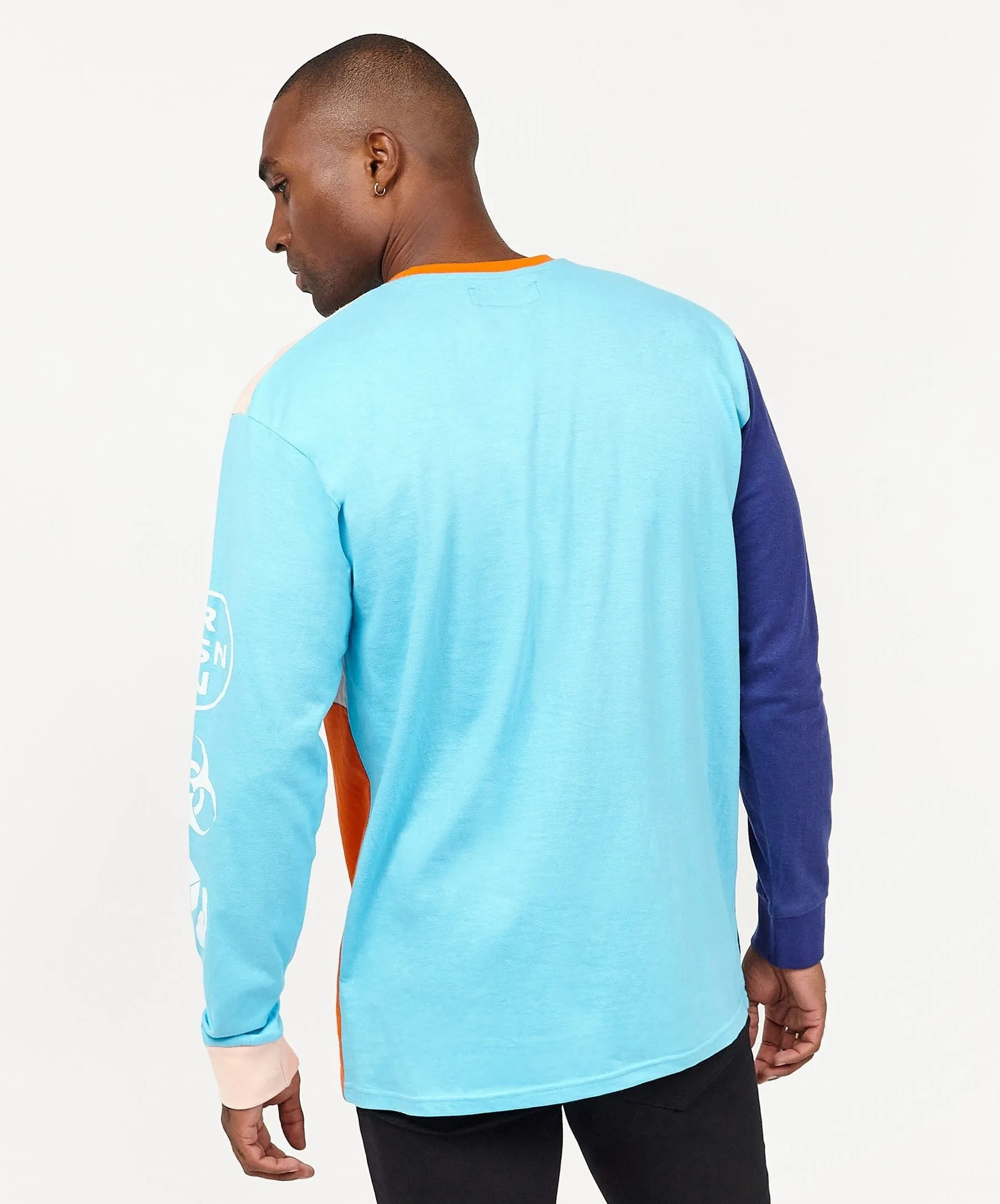 Color Block Long Sleeve Tee