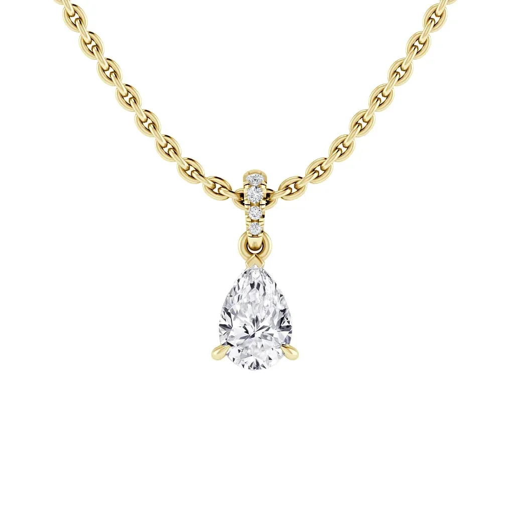 Cora - 18ct Yellow Gold - Pear