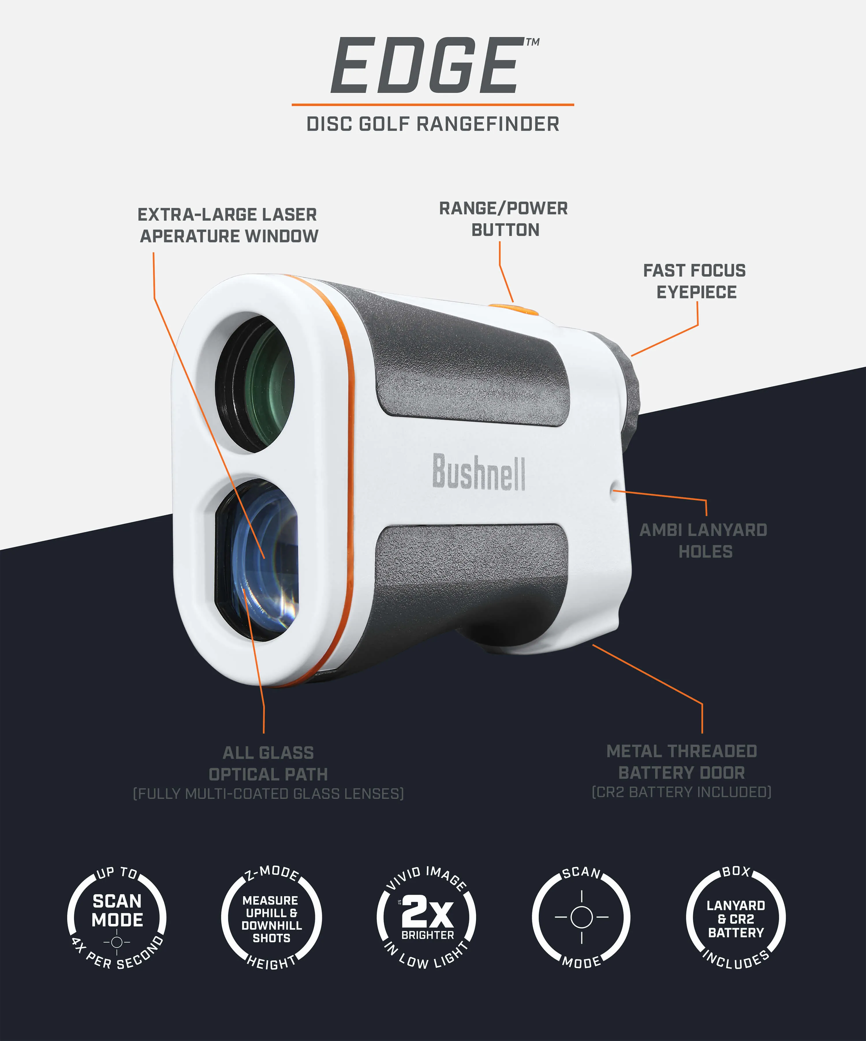 Edge Disc Golf Laser Rangefinder