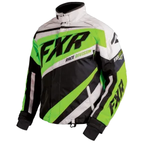 FXR Cold Cross Mens Jacket Black/Elec Lime