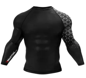 GRAPPLER MEN RASH GUARD LONGSLEEVE - XMARTIAL