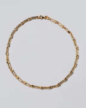 Lightweight Half Loop Link Necklace