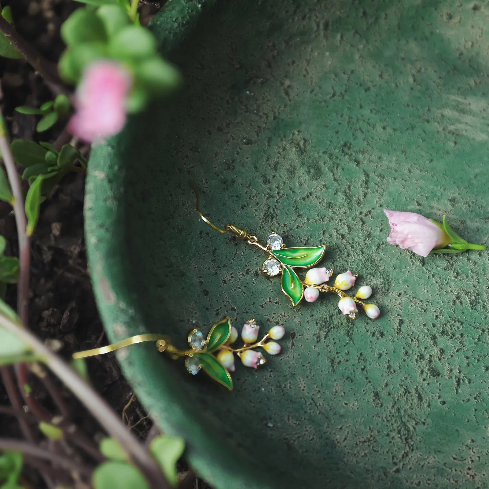 Lily Of The Valley Earrings