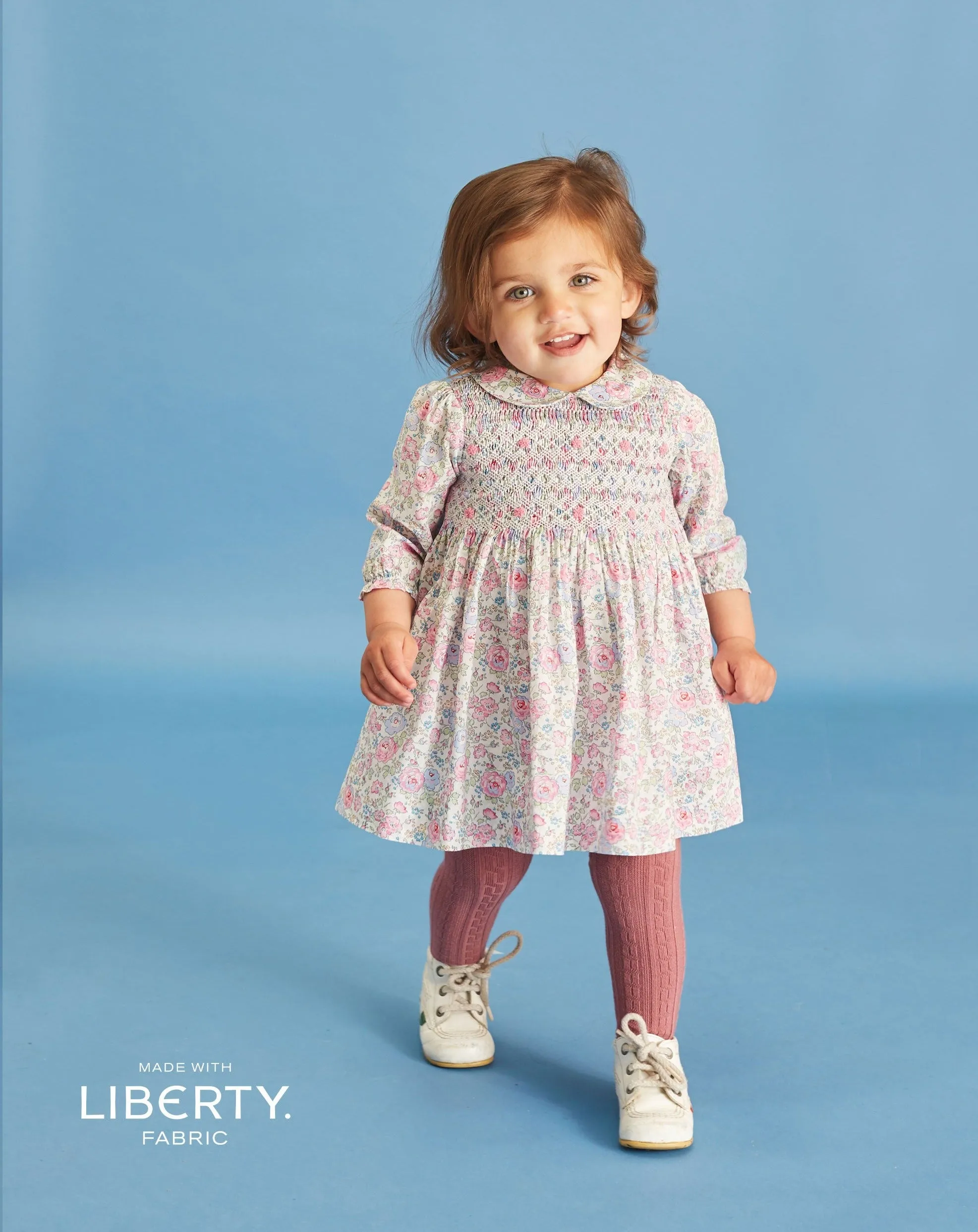 Made with Liberty fabric: Baby Dress - Hilda