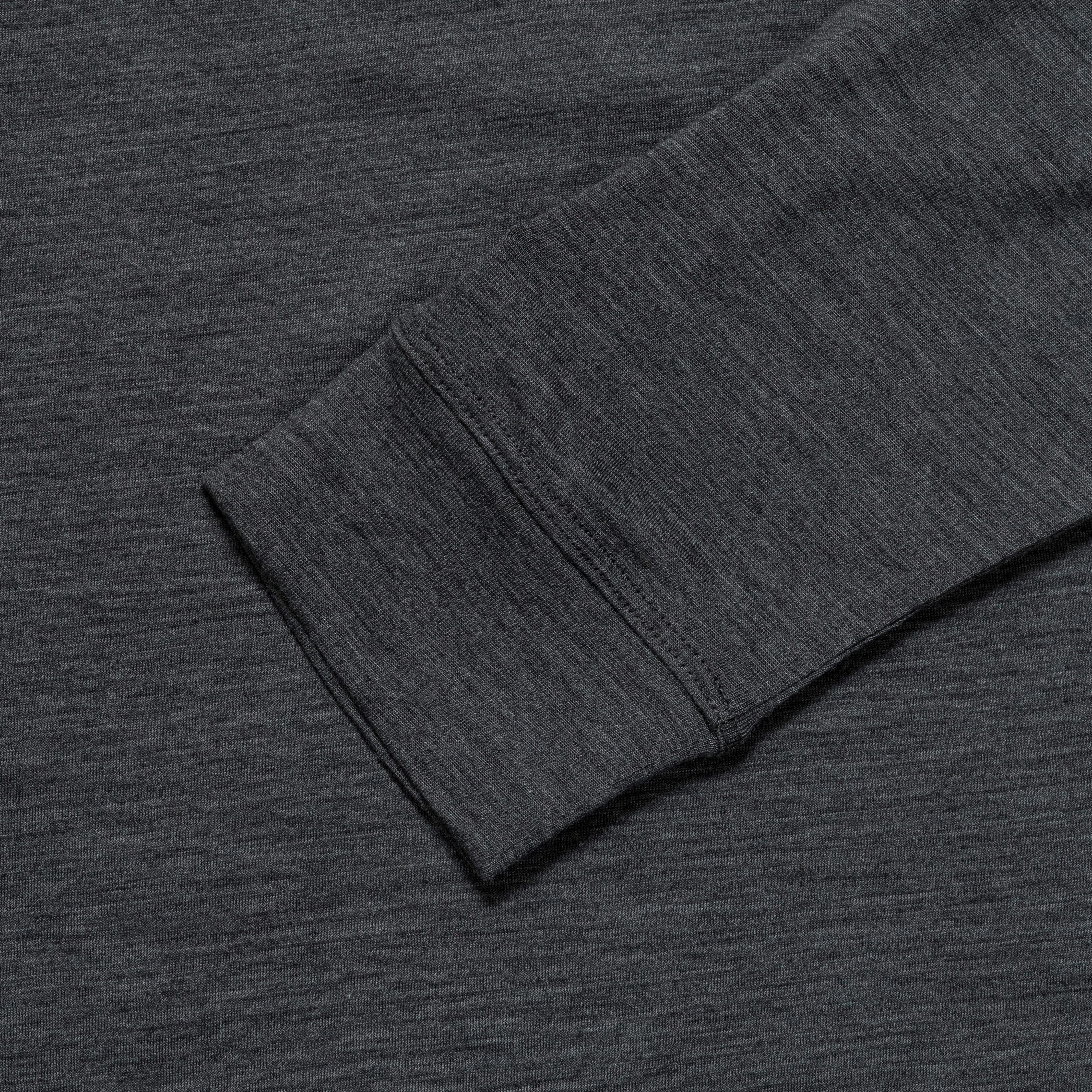 Mens Harrier Long Sleeve - Dark Gray Heather