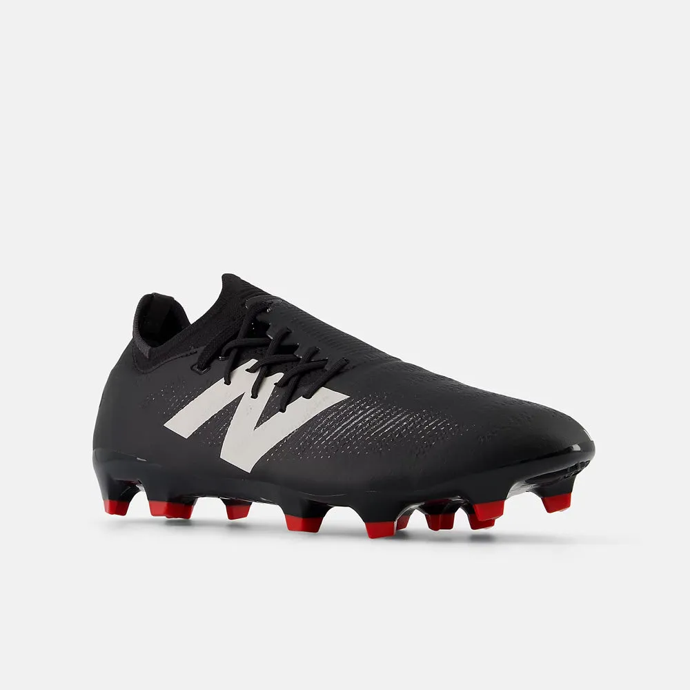 New Balance Furon Pro V7  FG Football Boots (Black/White/Red)