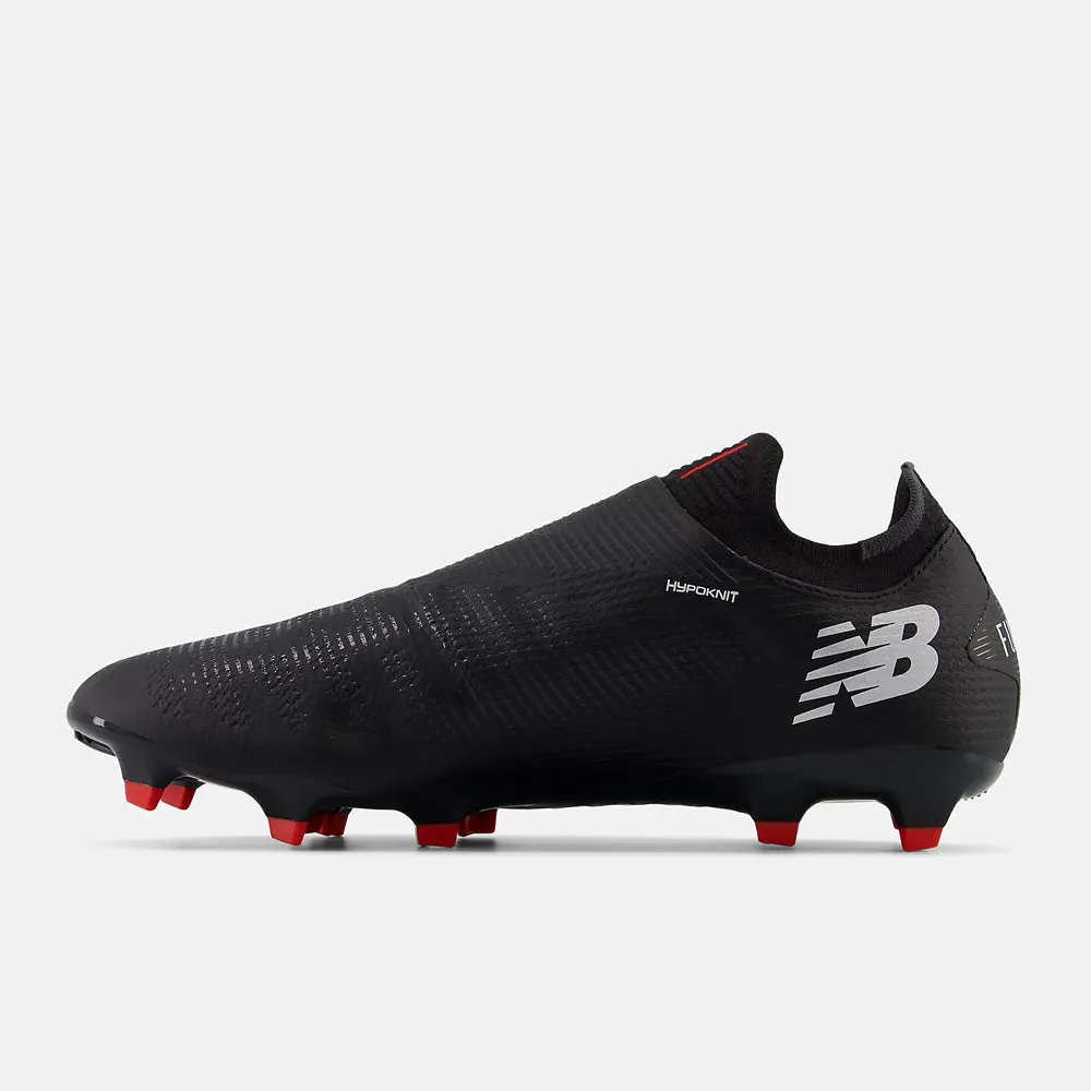 New Balance Furon Pro V7  FG Football Boots (Black/White/Red)