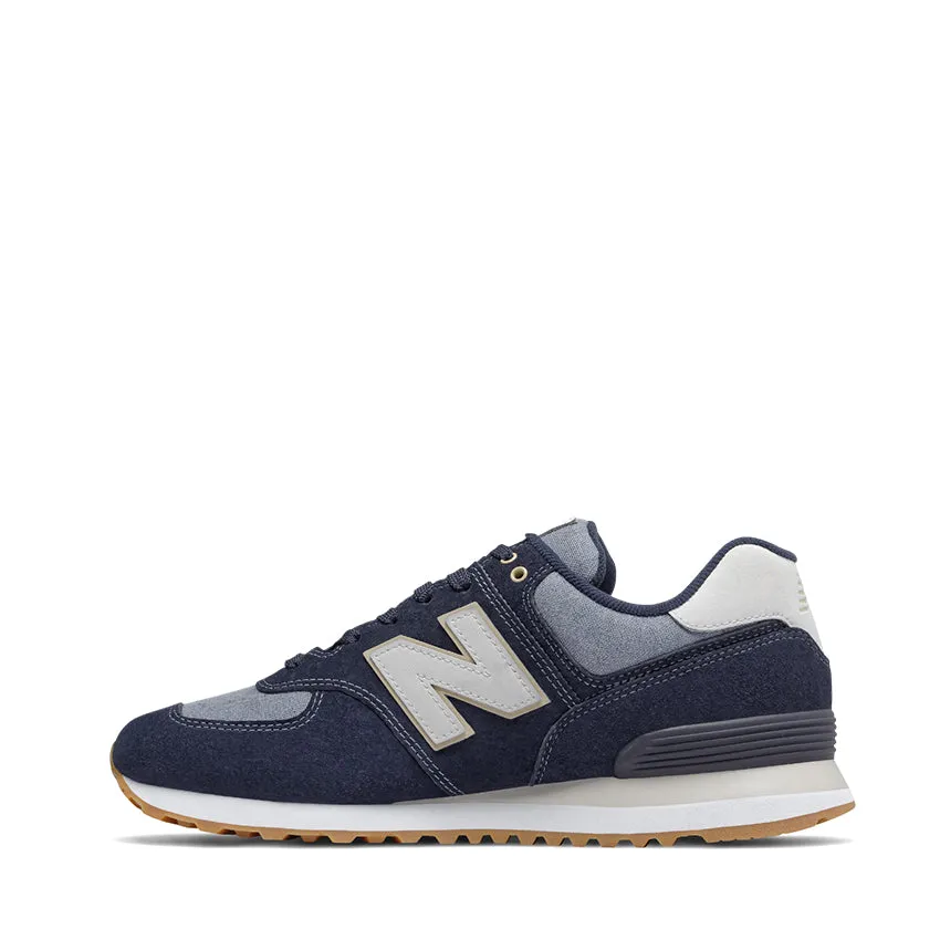 NEW BALANCE SNEAKERS ML574SNJ BLU