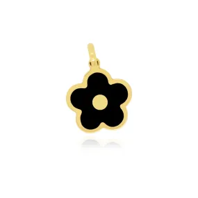 Onyx Cherry Blossom Charm