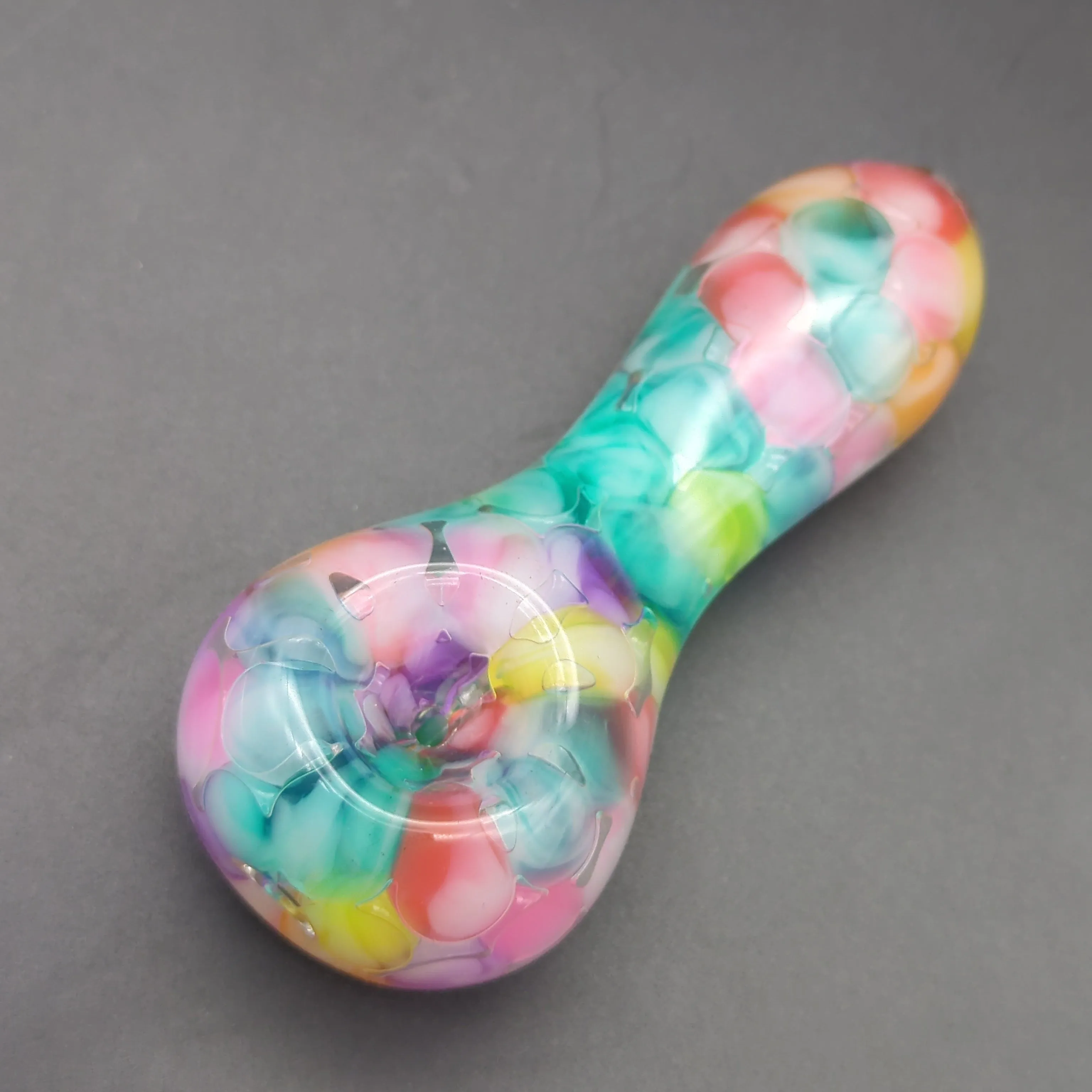 Rainbow Pebble Color Hand Pipe 4