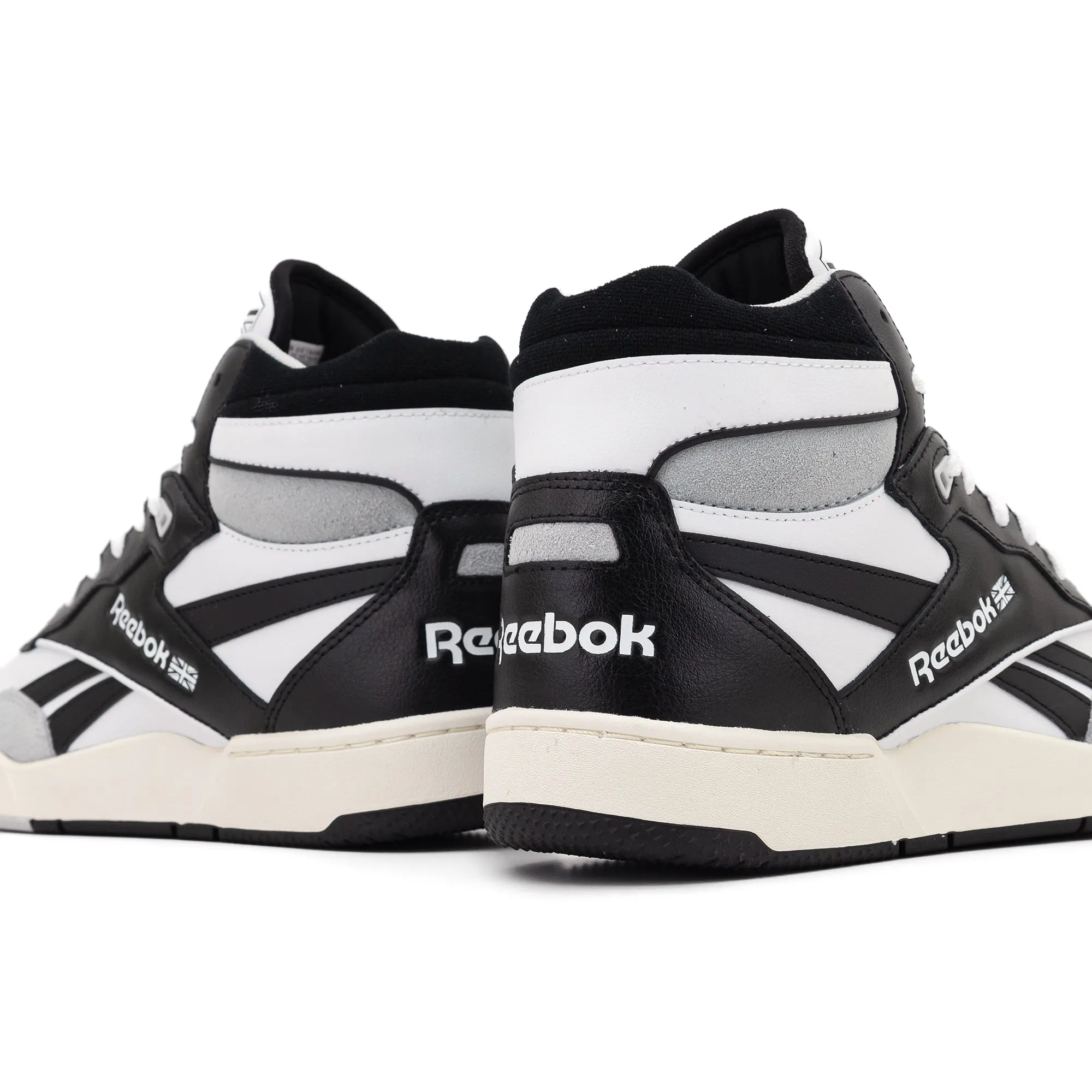 Reebok BB 4000 II Mid Black/White/Pure Grey 2