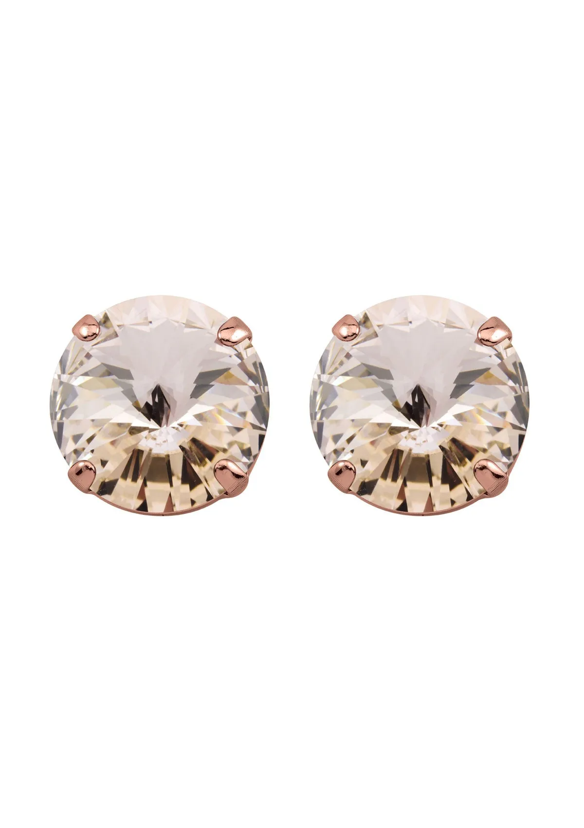 Silk Rivoli Studs