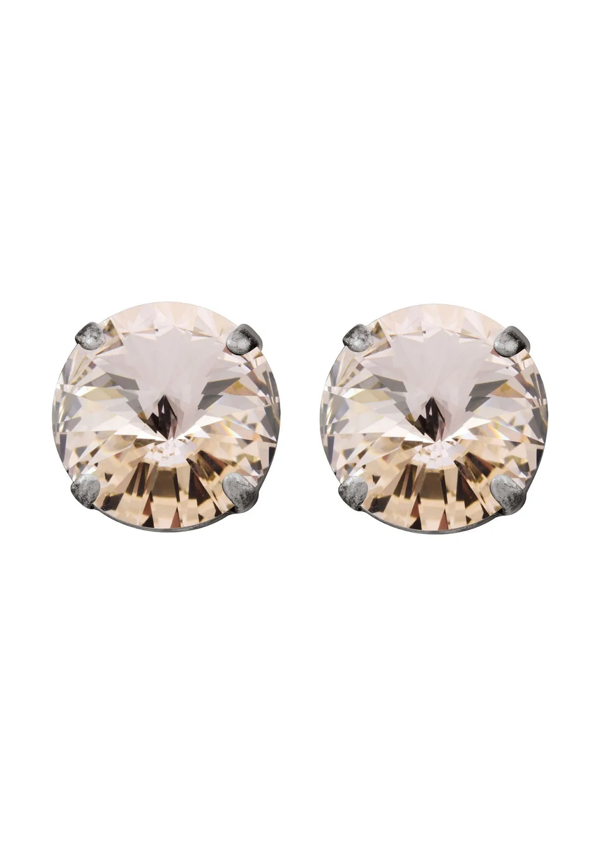 Silk Rivoli Studs