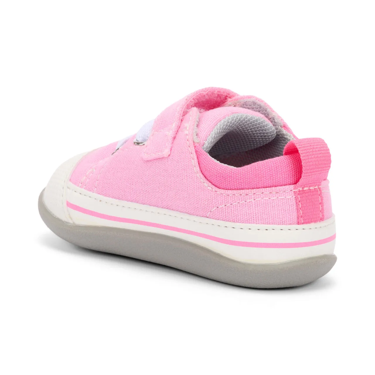 Stevie II (First Walker) Infant Shoe -  Pink Denim