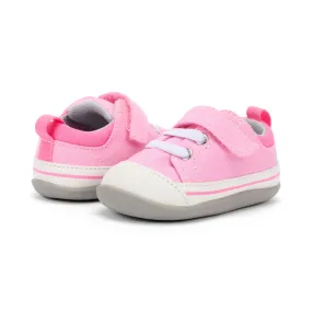 Stevie II (First Walker) Infant Shoe -  Pink Denim