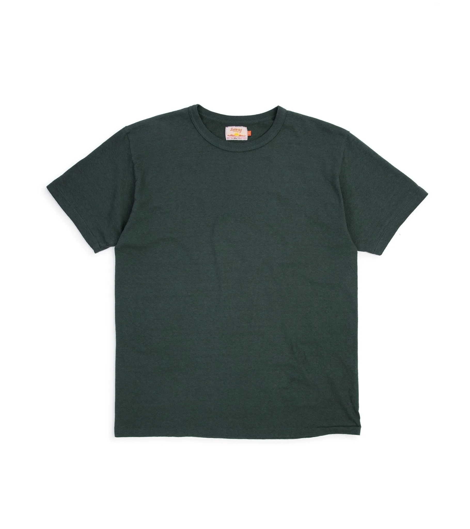 Sunray Sportswear Haleiwa Short Sleeve Cotton T-Shirt: Darkest Spruce