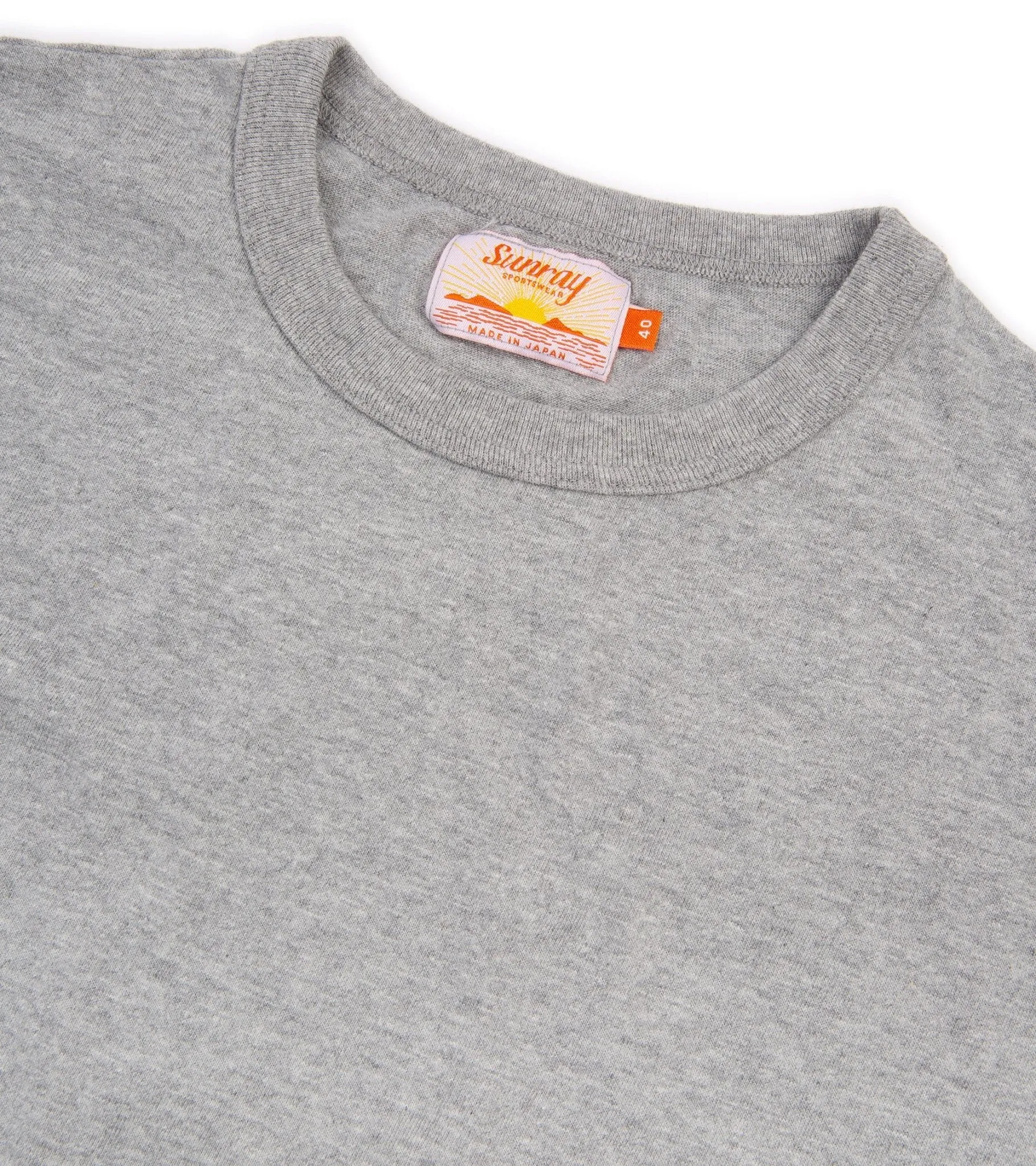 Sunray Sportswear Haleiwa Short Sleeve Cotton T-Shirt: Hambledon Grey