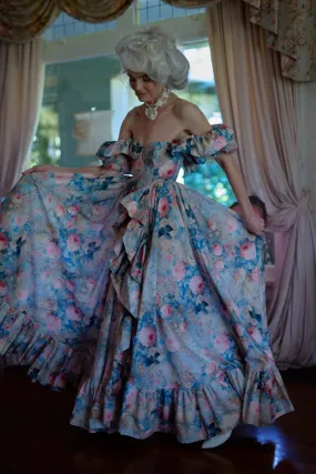 The Chateau Paper Rose Bloom Gown