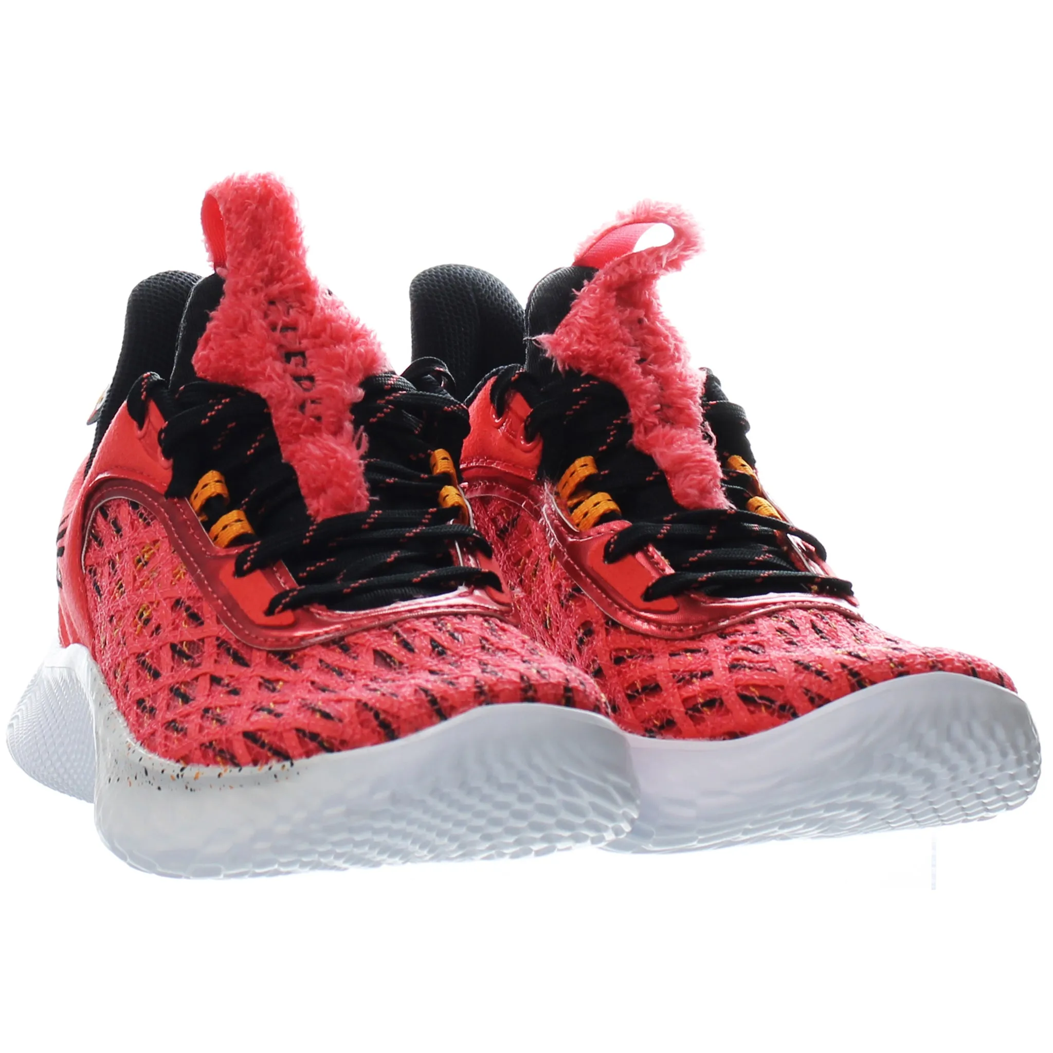 Under Armour Curry Flow 9 Sesame Street Red Kids Trainers