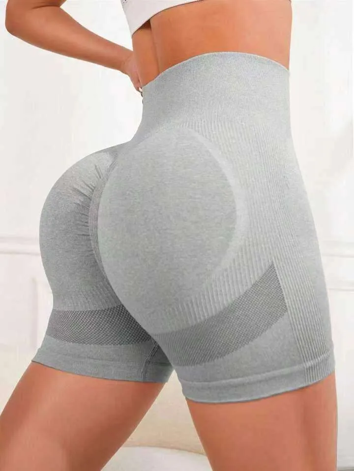 Women's Double Hip Lifting Yoga Shorts