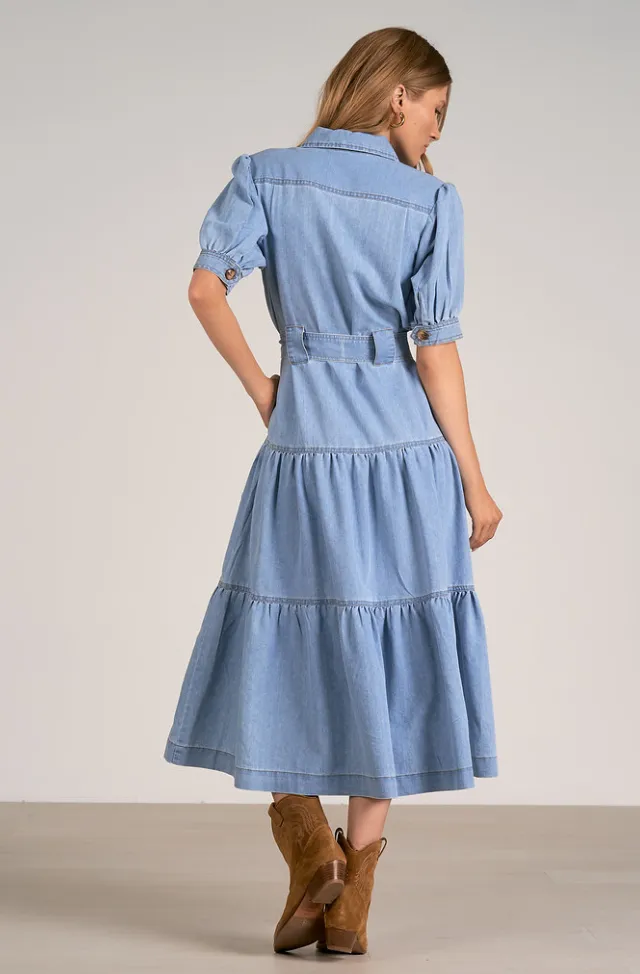 Wyatt Dress -- Denim